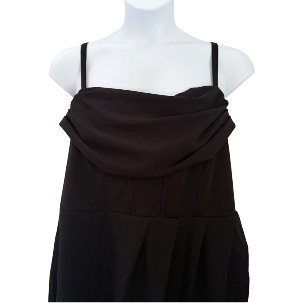 NWT Torrid Tulip Hem Bustier Midi Dress - Size 24W - Picture 7 of 16